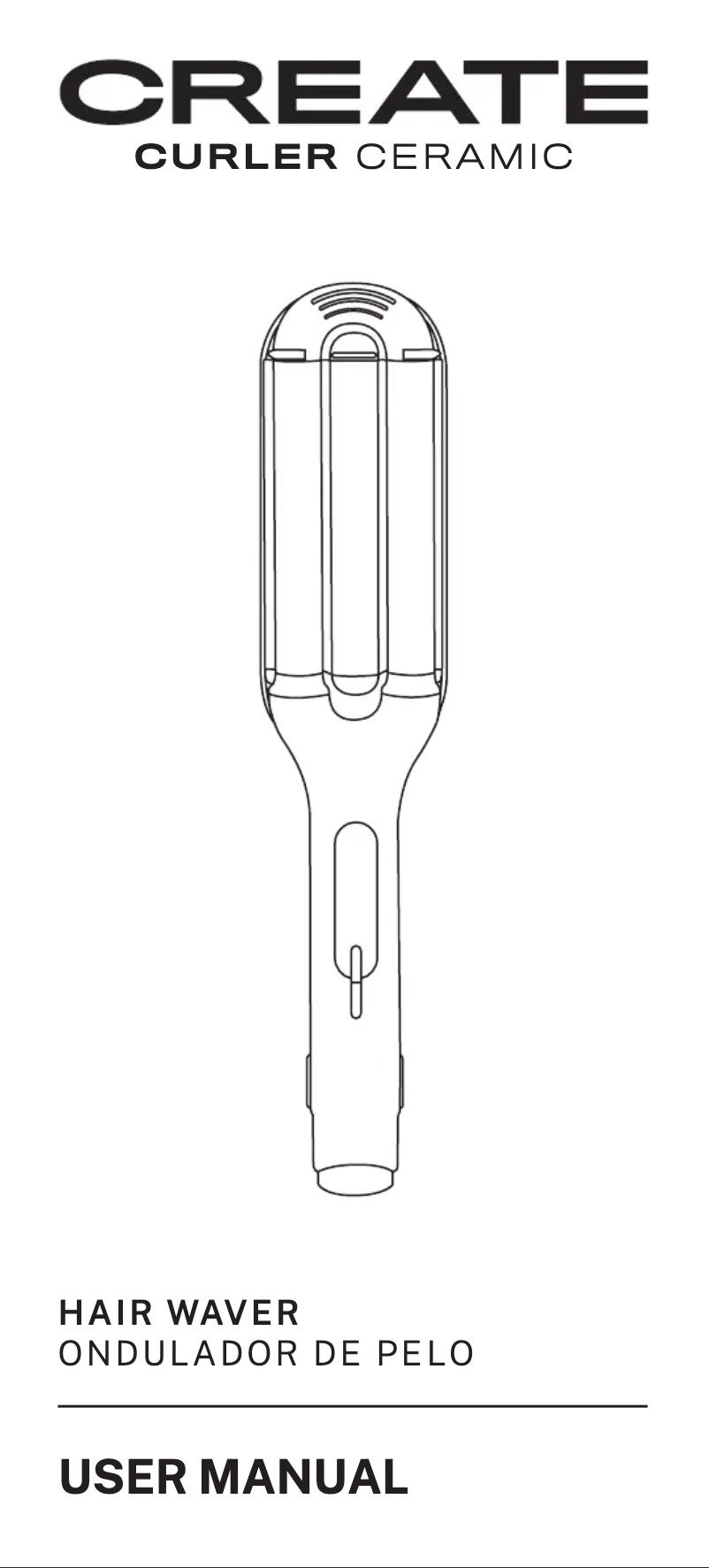 Image de la première page du manuel de l'appareil Curler Ceramic