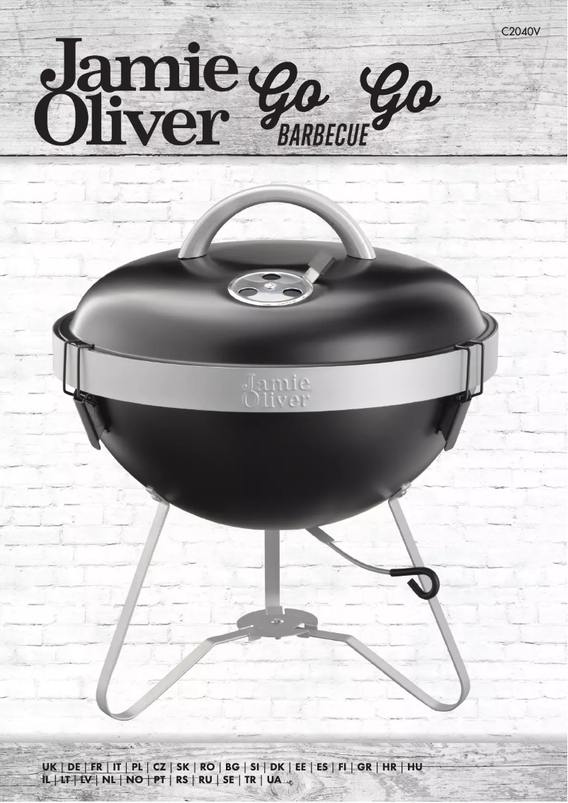 Page 1 de la notice Manuel utilisateur Jamie Oliver Go