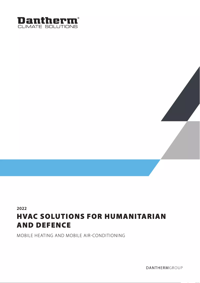 Página 1 del manual Manual de usuario Dantherm AC-M7 MKII