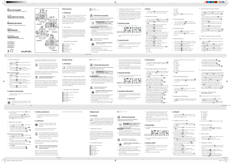 Image de la première page du manuel de l'appareil Z30483C