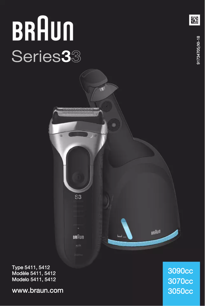 Image de la première page du manuel de l'appareil Series 3 3050cc