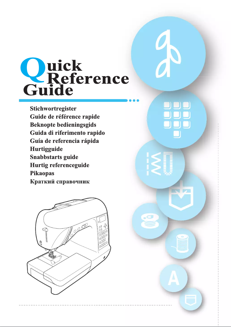 Image de la première page du manuel de l'appareil NX570Q