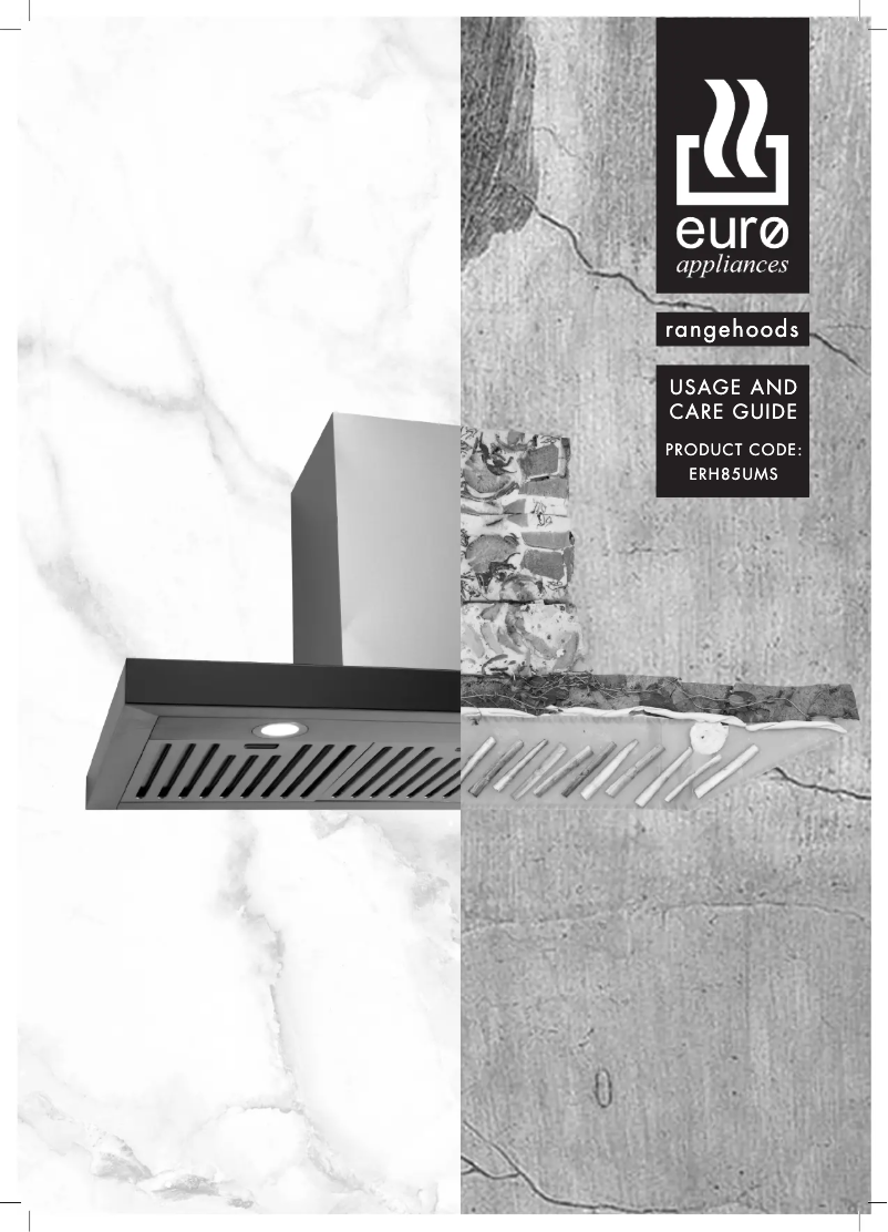 Page 1 de la notice Manuel utilisateur Euro Appliances ERH85UMS