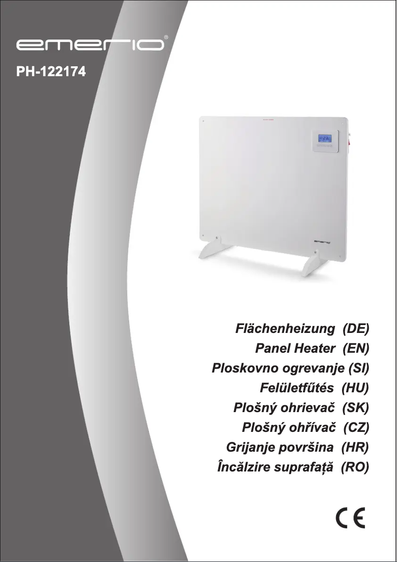 Page n°1 - Manuel utilisateur Emerio PH-122174