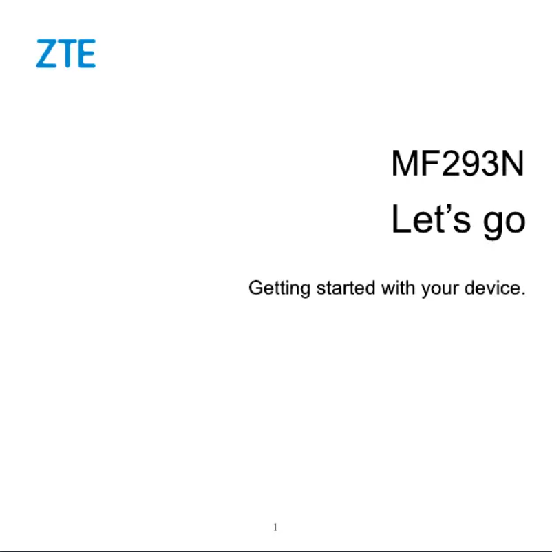 Image de la première page du manuel de l'appareil MF293N