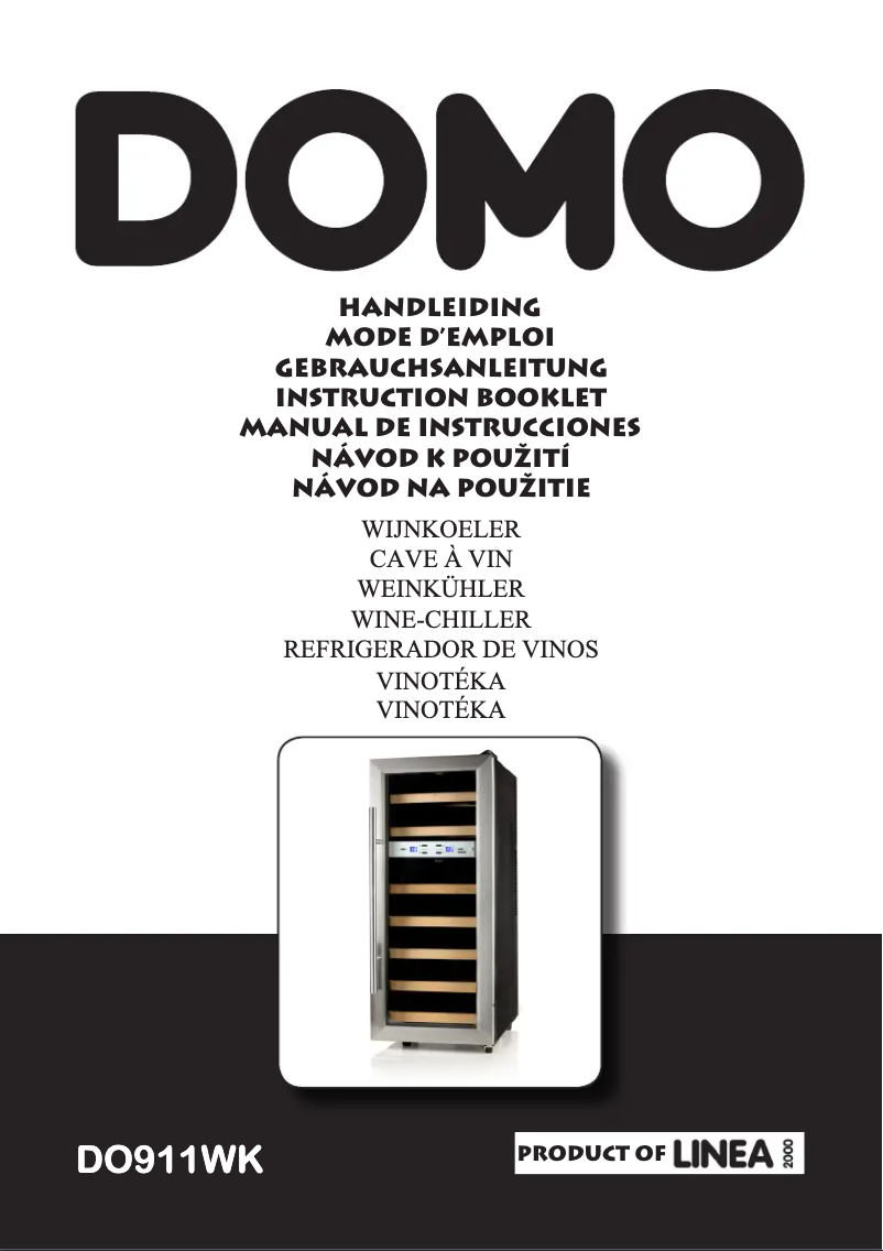 Image de la première page du manuel de l'appareil DO911WK