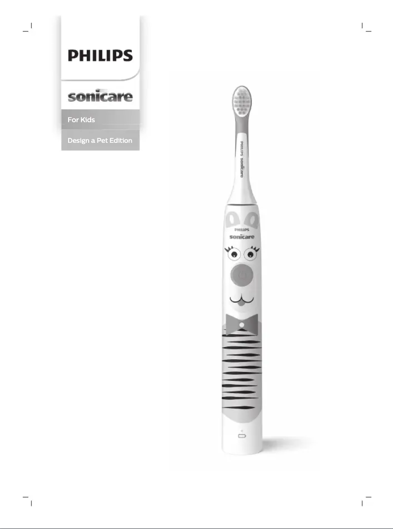 Page n°1 - Manuel utilisateur Philips Sonicare For Kids HX3603