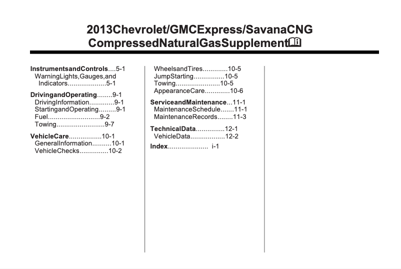 Image de la première page du manuel de l'appareil Express (2013)