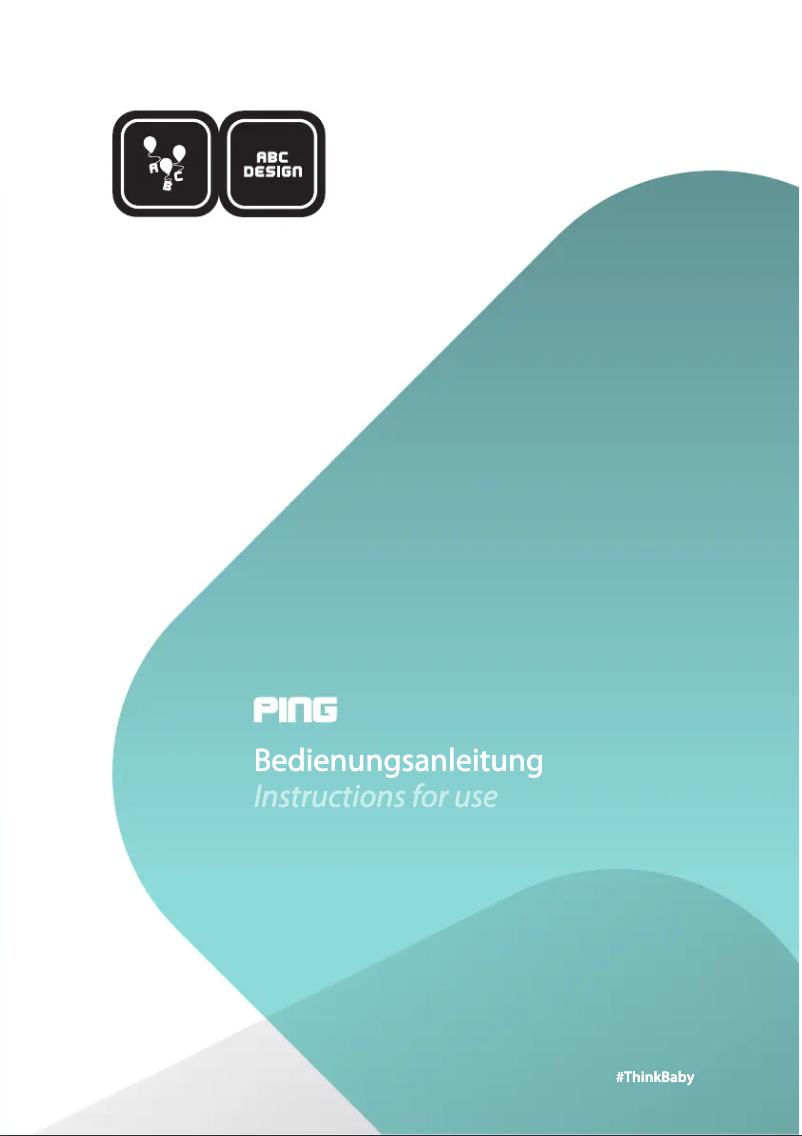 Page n°1 - Manuel utilisateur ABC Design Ping