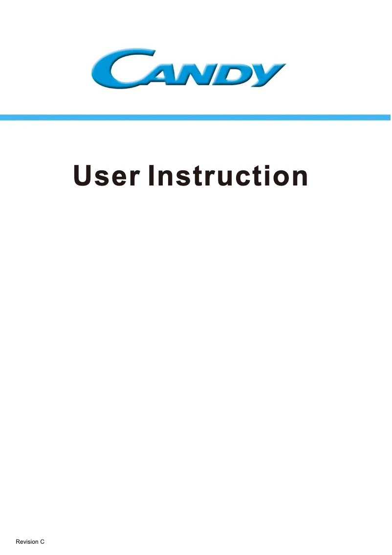 Image de la première page du manuel de l'appareil CCG1L314EW