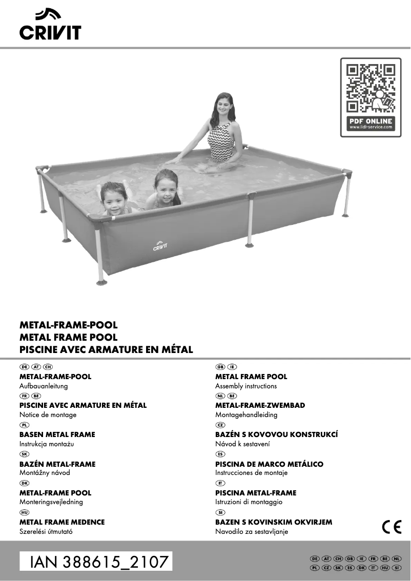 Página 1 del manual Manual de usuario Crivit IAN 388615