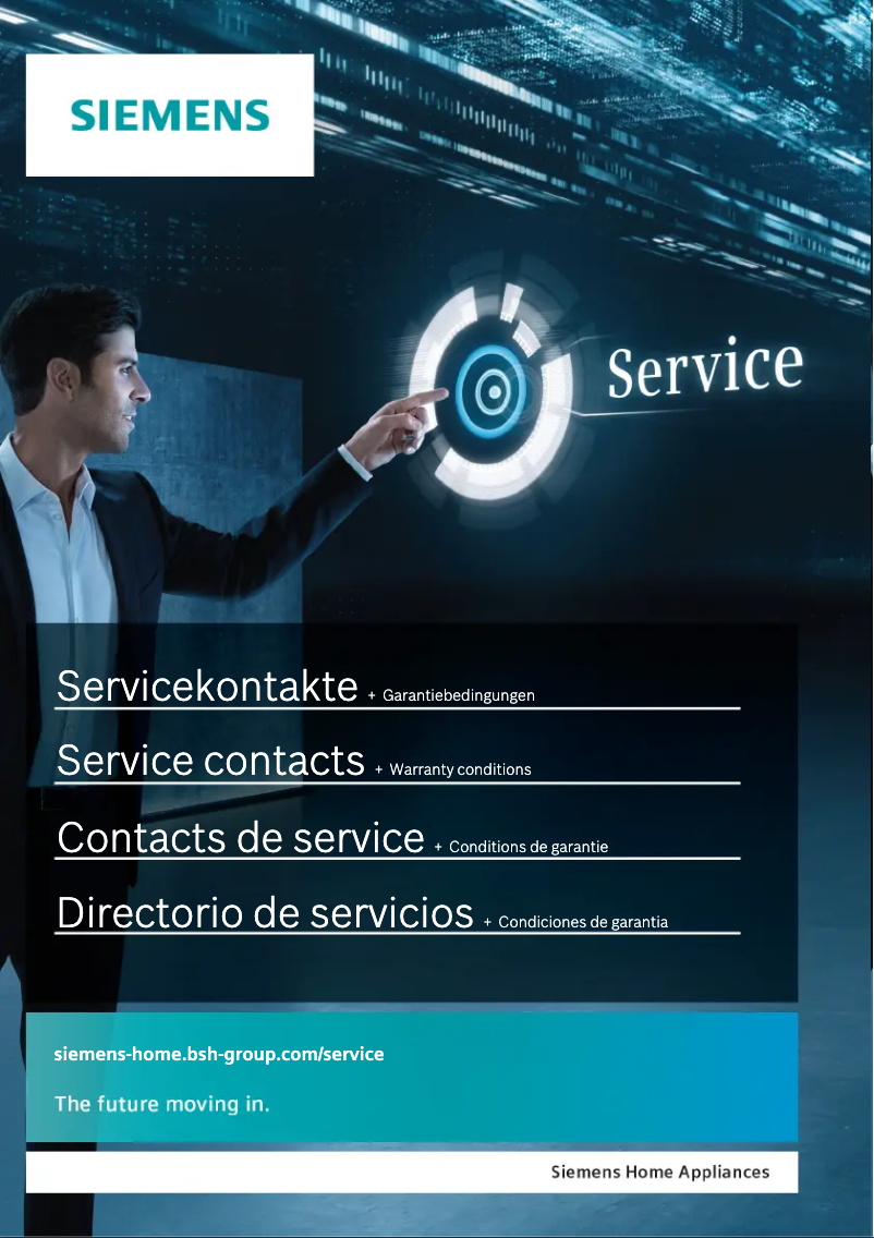 Page 1 de la notice Guide d'installation Siemens MR008B1