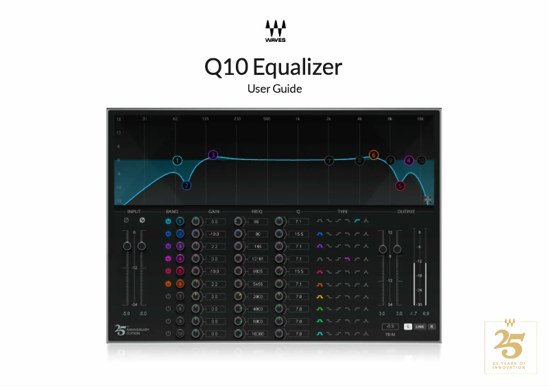 Image de la première page du manuel de l'appareil Q10