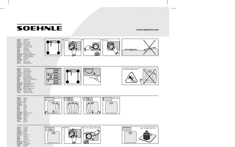 Page n°1 - Manuel utilisateur Soehnle Slim Design Riva