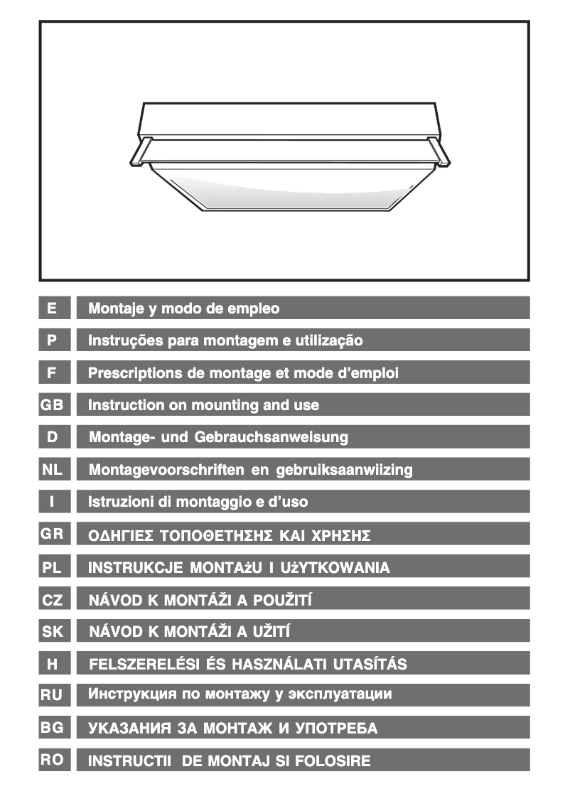 Page n°1 - Manuel utilisateur Edesa C230X