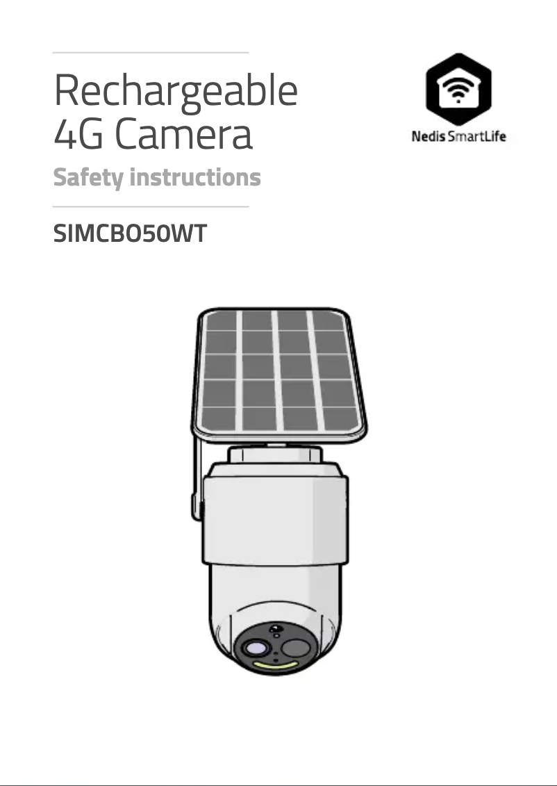 Page 1 de la notice Manuel utilisateur Nedis SIMCBO50WT