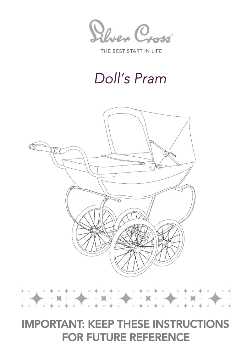Image de la première page du manuel de l'appareil Doll Pram