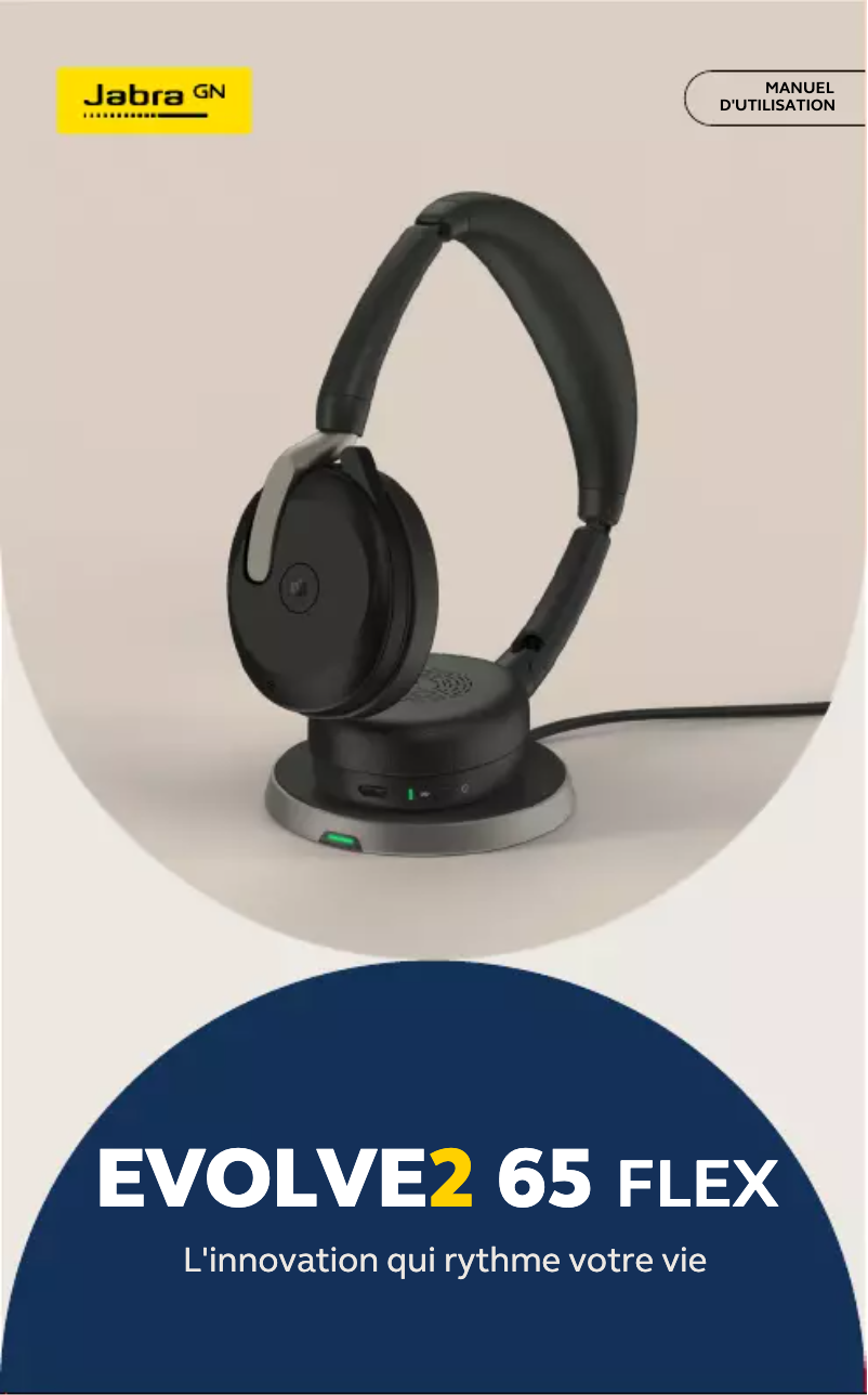 Page n°1 - Manuel utilisateur Jabra Evolve2 65 Flex