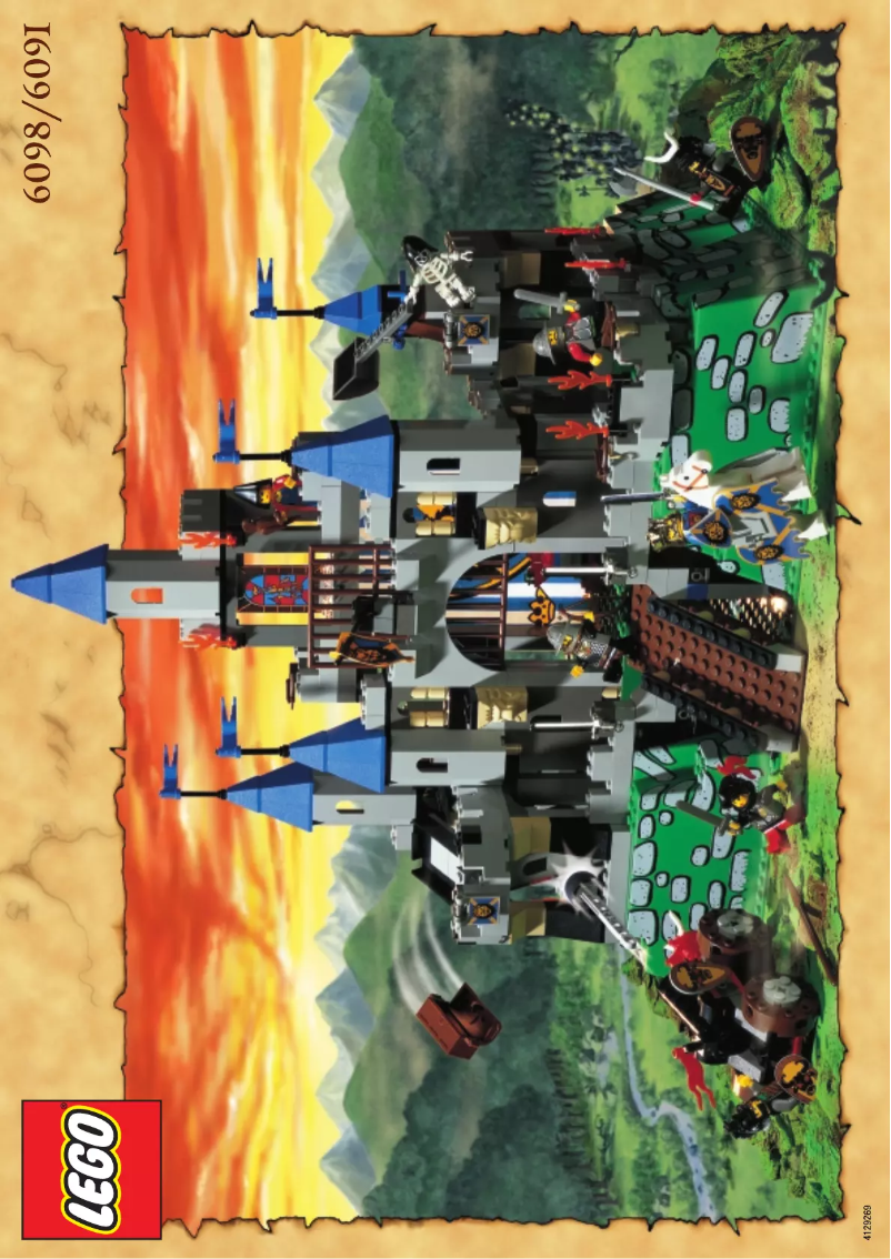 Page n°1 - Manuel utilisateur Lego Castle 6091