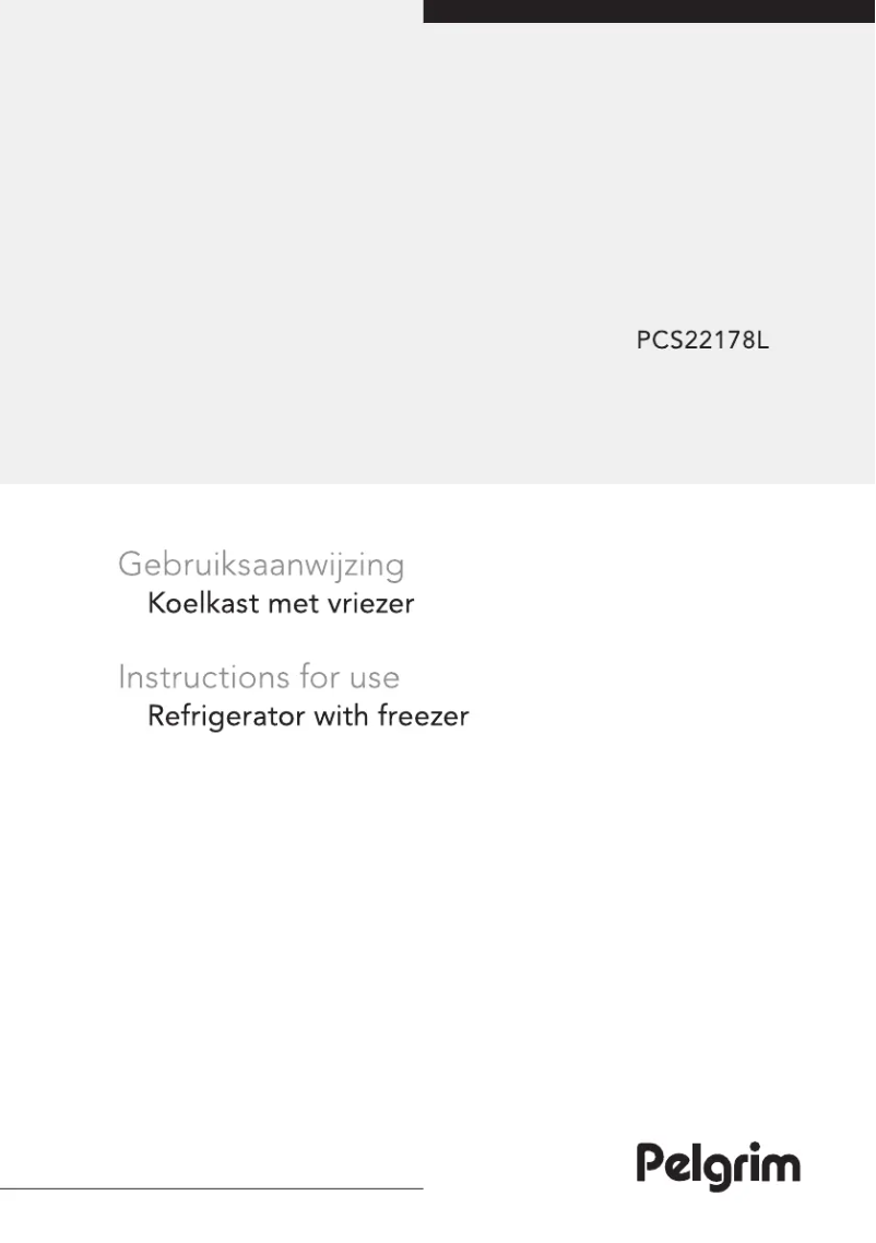 Page 1 de la notice Manuel utilisateur Pelgrim PCS22178L