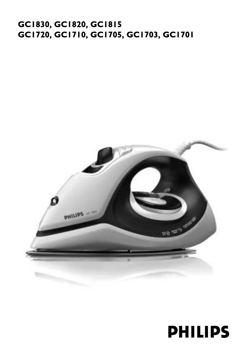 Image de la première page du manuel de l'appareil GC1815