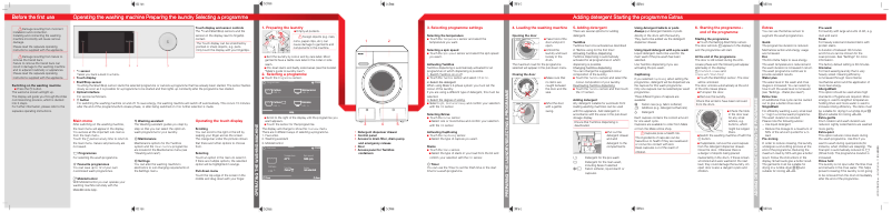 Page n°1 - Mode d'emploi Miele WCR 870 WPS PWash 2.0 & TDos XL & WiFi
