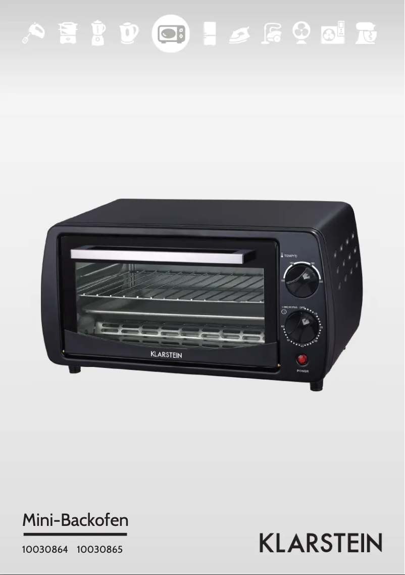 Page 1 de la notice Manuel utilisateur Klarstein Mini 10030764