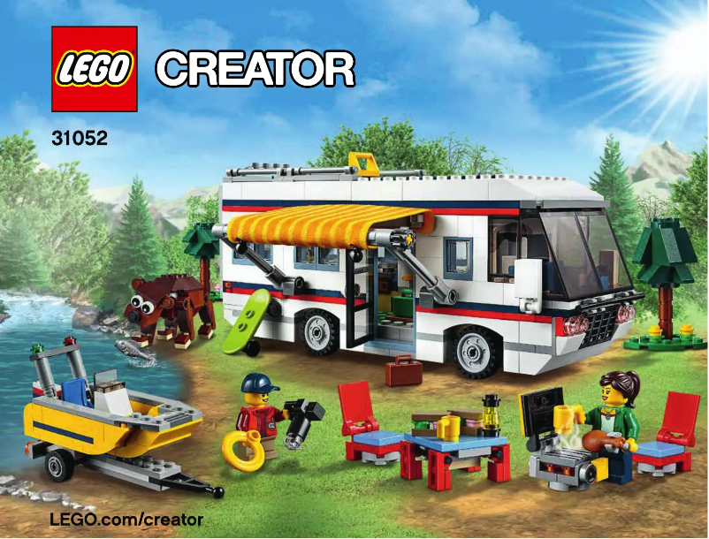 Page 1 de la notice Manuel utilisateur Lego Creator 31052