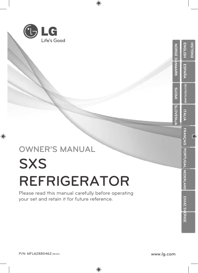 Page n°1 - Manuel utilisateur LG GW-P227HPXV