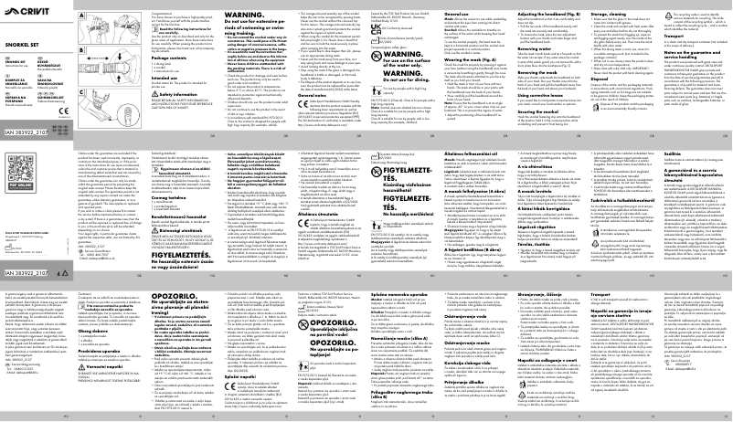 Página 1 del manual Manual de usuario Crivit IAN 383922