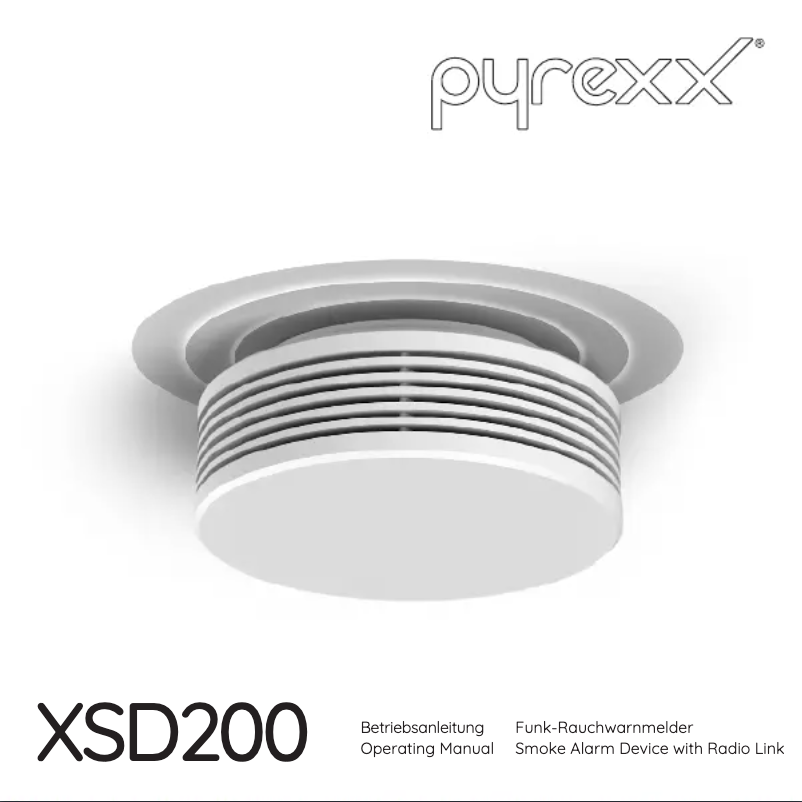 Page n°1 - Manuel utilisateur Pyrexx XSD200