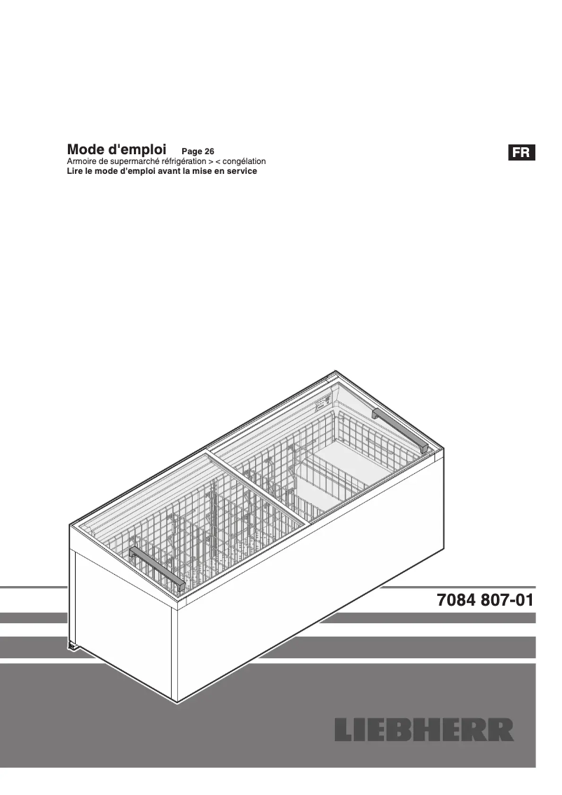 Page n°1 - Manuel utilisateur Liebherr STm 1172