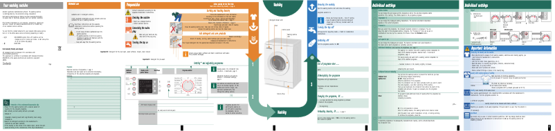 Page 1 de la notice Manuel utilisateur Bosch WAE32463SN