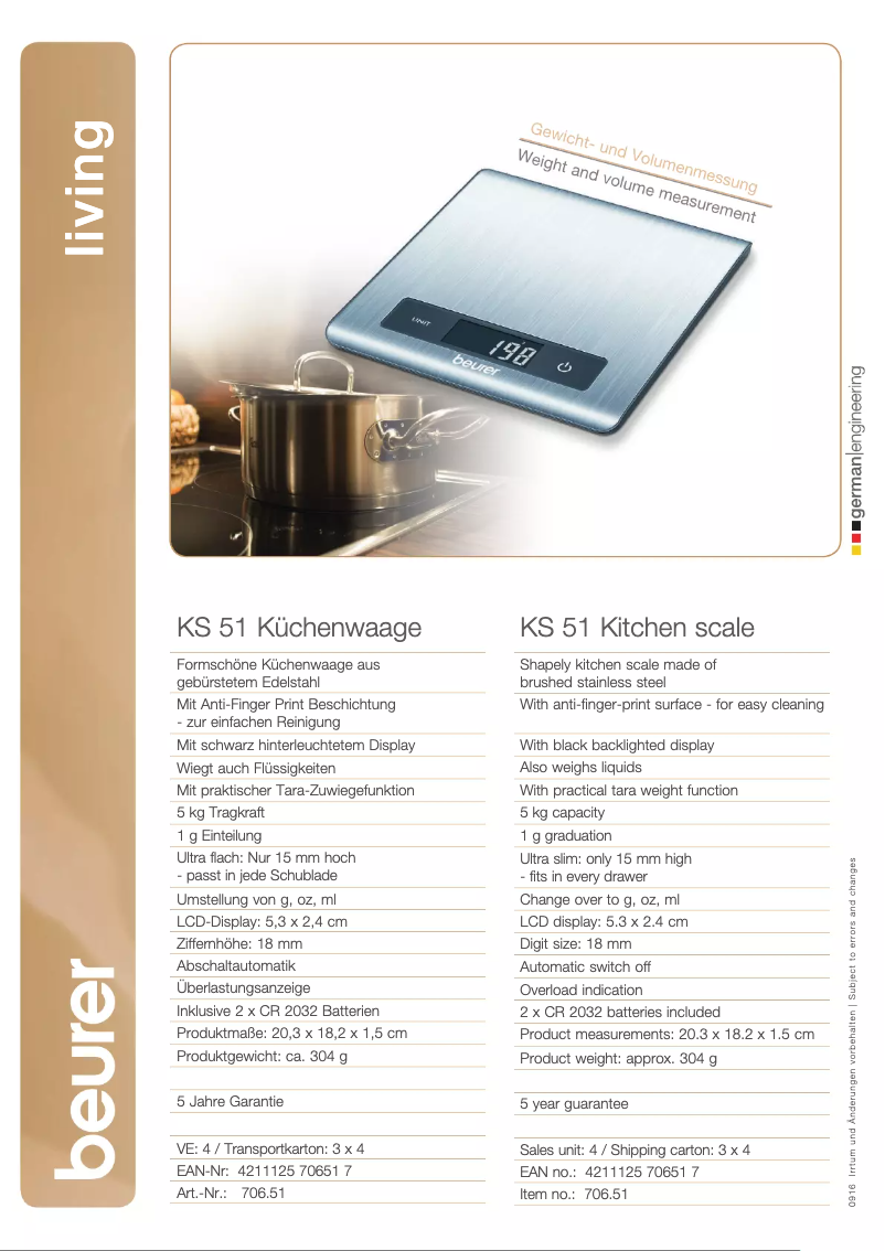 Image de la première page du manuel de l'appareil KS 51