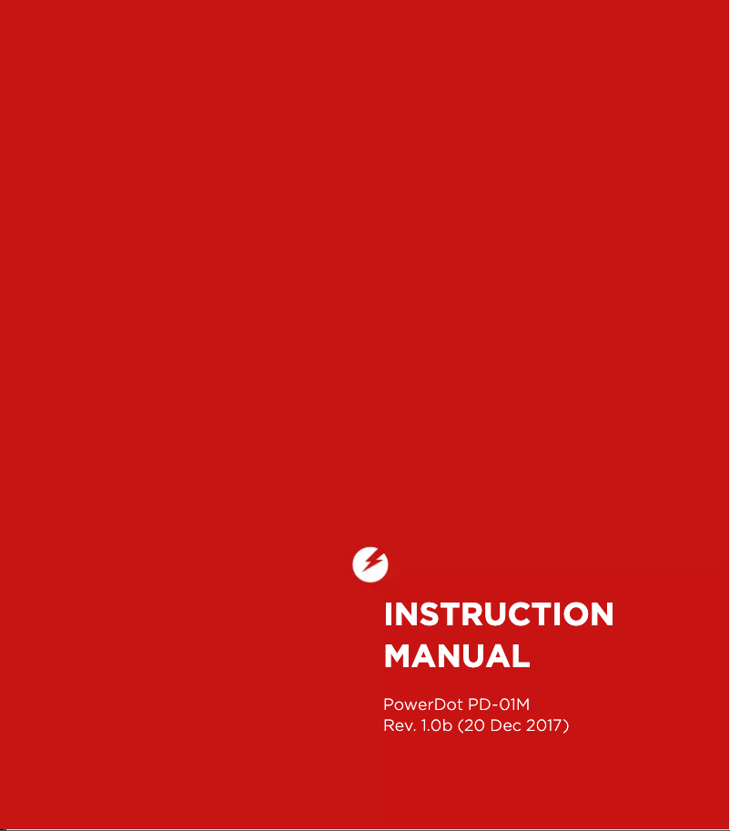 Page 1 de la notice Manuel utilisateur Theragun PowerDot PD-01M