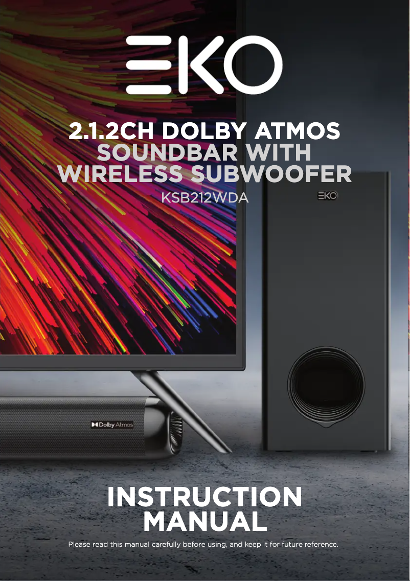 Imagen de la primera página del manual del dispositivo KSB212WDA