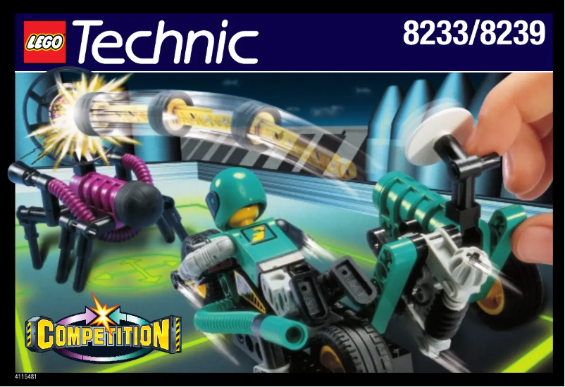 Page n°1 - Manuel utilisateur Lego Blue Thunder Versus the Sting