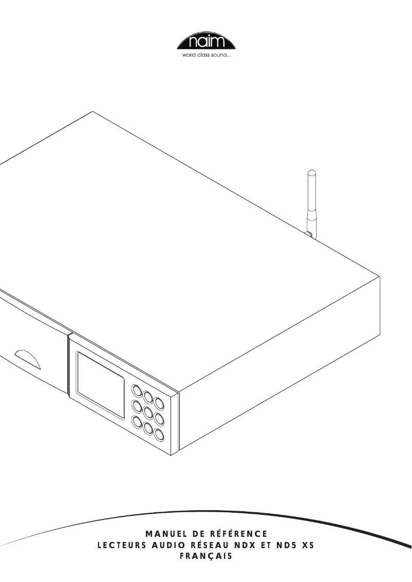 Image de la première page du manuel de l'appareil ND5 XS