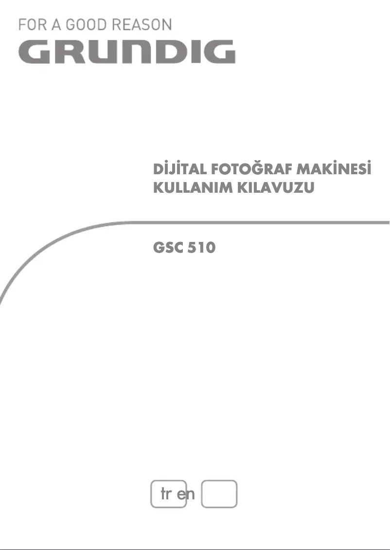 Image de la première page du manuel de l'appareil GSC 510