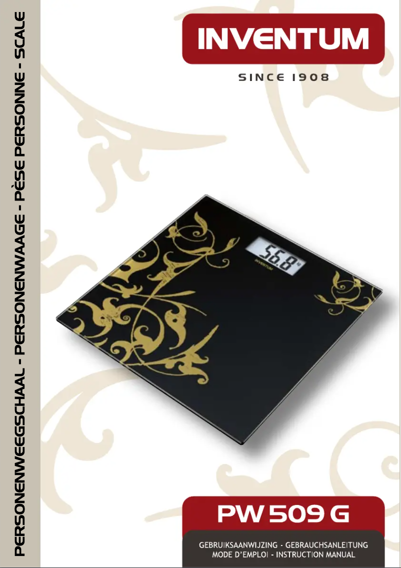 Page 1 de la notice Manuel utilisateur Inventum PW509G