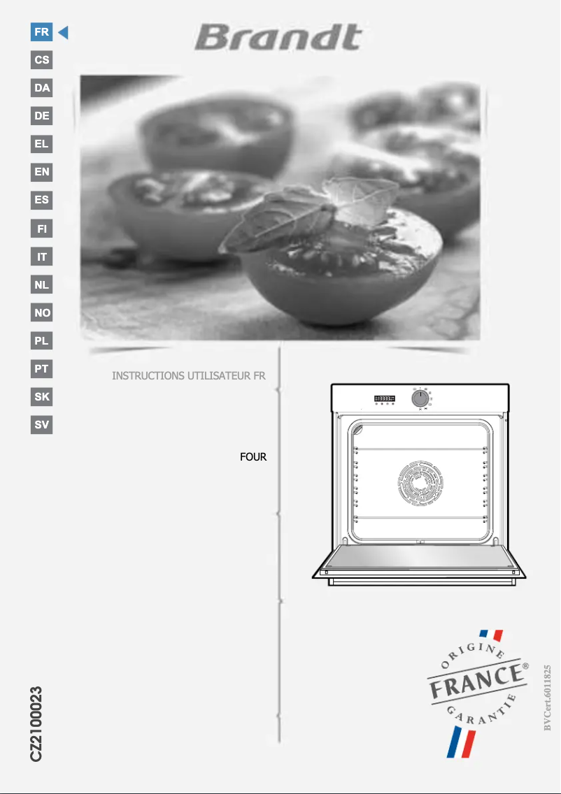 Image de la première page du manuel de l'appareil BOP7332