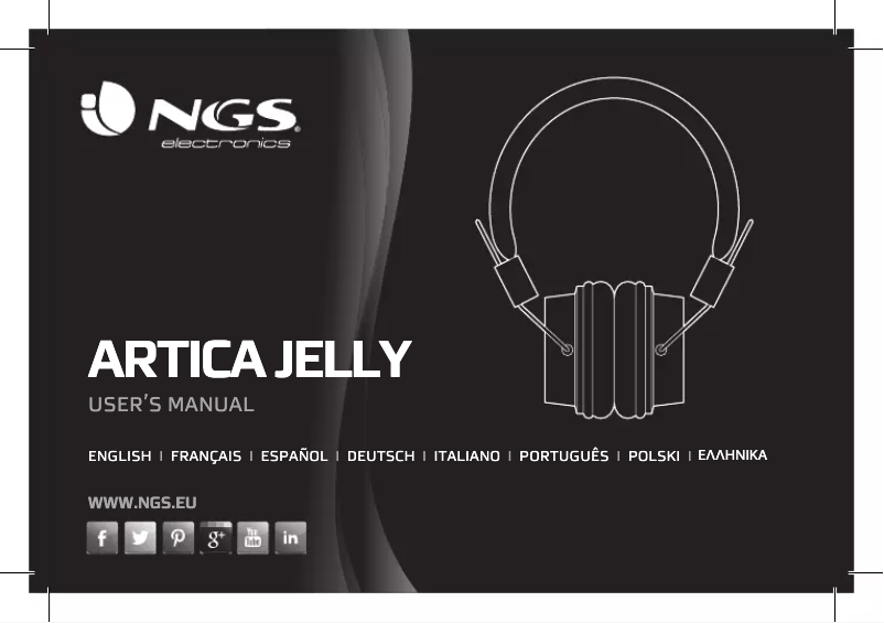 Image de la première page du manuel de l'appareil Arctica Jelly Pink