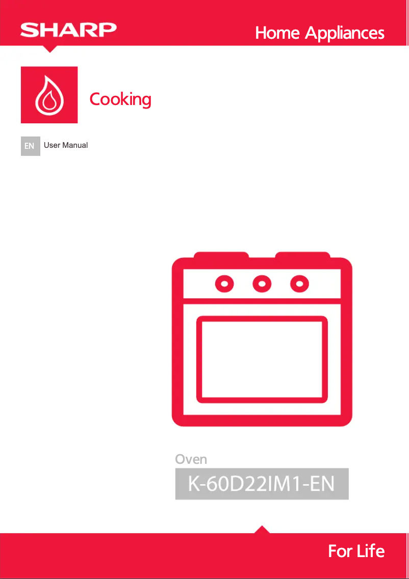 Page 1 de la notice Manuel utilisateur Sharp K-60D22IM1