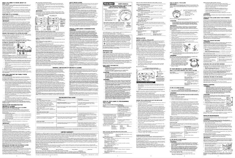 Image de la première page du manuel de l'appareil SC07