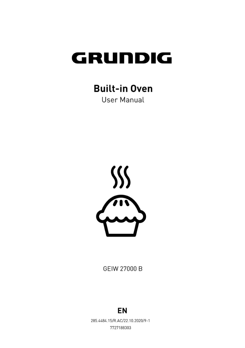 Image de la première page du manuel de l'appareil GEIW 27000 B