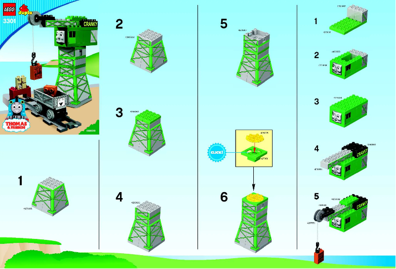 Page 1 de la notice Manuel utilisateur Lego Duplo 3301