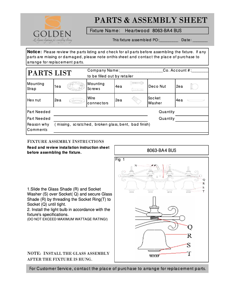 Image de la première page du manuel de l'appareil Heartwood 8063-BA4 BUS