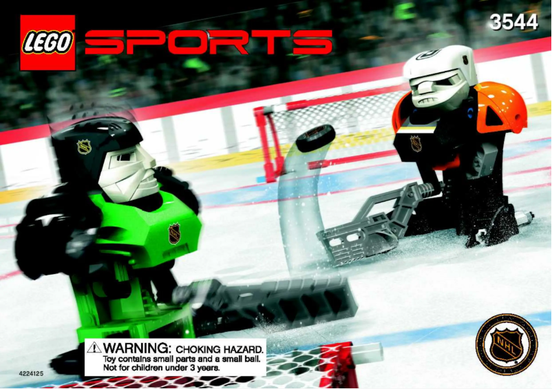 Page n°1 - Manuel utilisateur Lego Sports 3544