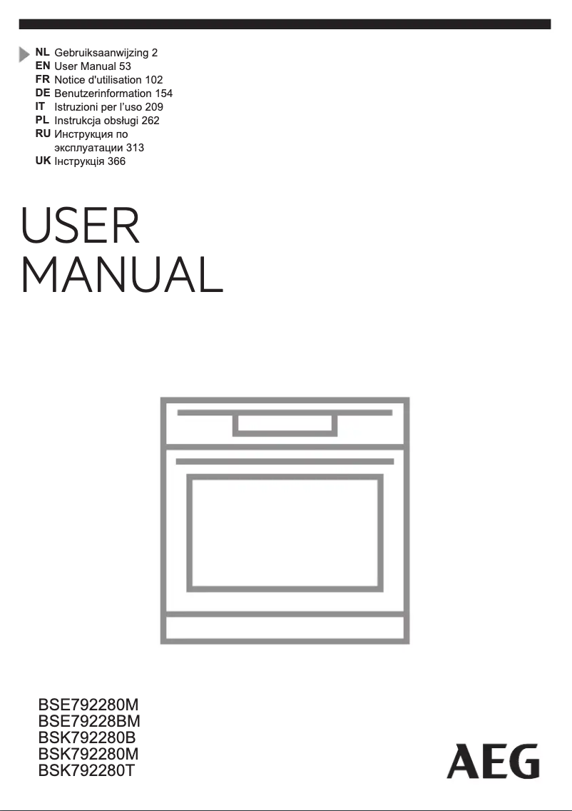 Imagen de la primera página del manual del dispositivo BSK792280T