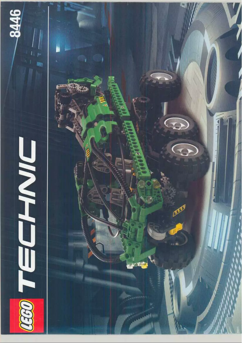 Page n°1 - Manuel utilisateur Lego Technic 8446